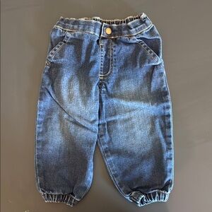 Kids Denim Jogger Pants